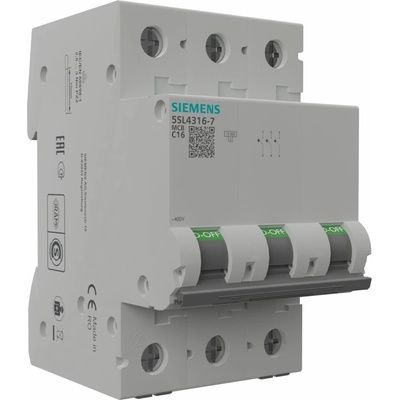 Siemens 3P C 16A 10kA AC VDE 0538