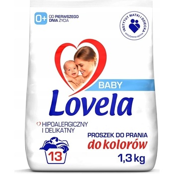 Lovela baby hypoalergenní prací prášek pro dítě a dětské oblečení pro barvy 1,3 kg