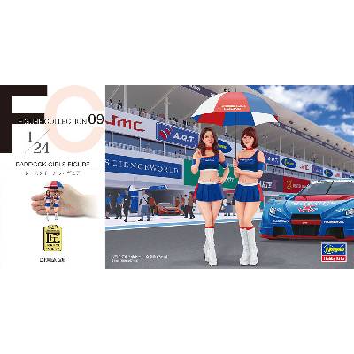Hasegawa PADDOCK Girls Figures 1:24