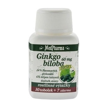 MedPharma Ginkgo biloba 30 mg guarana 37 tablet