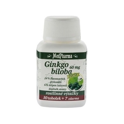 MedPharma Ginkgo biloba 30 mg guarana 37 tablet