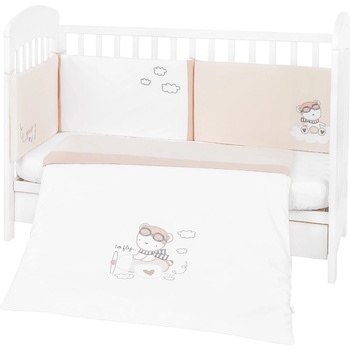 Image 1 of Kikka Boo - Бебешки спален комплект 2 части EU stile 60/120 с бродерия Dreamy Flight