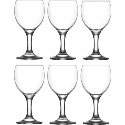 LAV Skleničky na bílé víno MISKET bezbarvé 6 x 170 ml