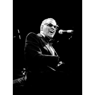 Plagát, Obraz - Ray Charles - portrait, 30 × 40 cm