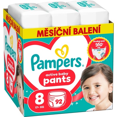 Pampers Active 8 92 ks