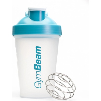 GymBeam Šejkr Blend Bottle průsvitně-modrý 400 ml – Zboží Mobilmania