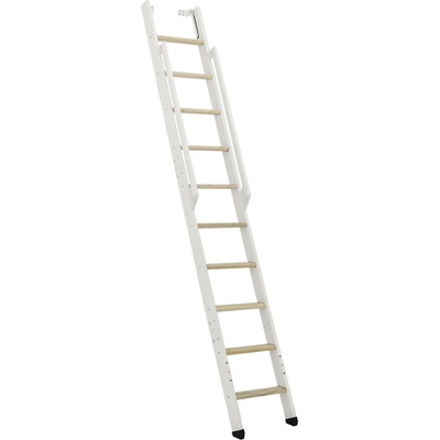 MINKA Schody STRONG BÍLÉ Strong 10 smrek - výška 243cm, schody do podkroví s unikátním systémem složení