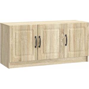vidaXL ТВ шкаф 99 x 34, 5 x 47 cm Дъб сонома Инженерна дървесина (895867)