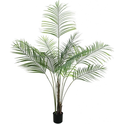 Umělá palma Areca s velkými listy, 185cm