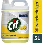  CIF PROFESSIONAL PRO FORMULA Lemon Fresh - професионален почистващ препарат, 5л