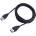 SBOX Кабел SBOX USB-1025, USB Type A(м) към USB Type A(ж), 5m, черен