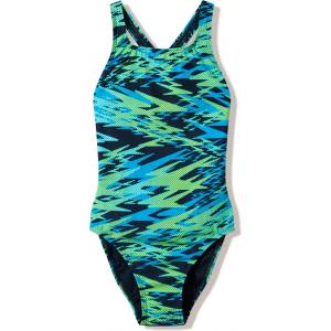 Speedo Дамски бански костюм Speedo Women's Hyperboom Print Medalist One Piece Swimsuit - Hyper Teal - размер 42 (EU) (150-6090-0316)