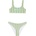 Roxy Детски комплект бикини Roxy Kid's Bico Active RG Bralette Set Bikini - Oil Green Vert Moda Stripe - размер 7 Years (750-2831-0112)