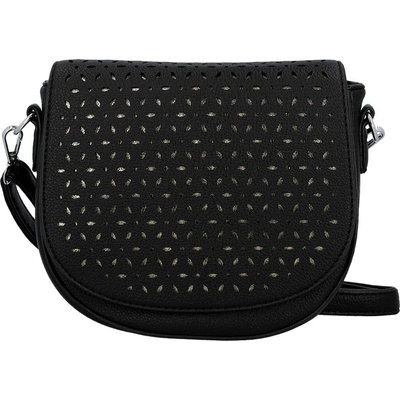Moderní dámská koženková crossbody kabelka Lydie černá