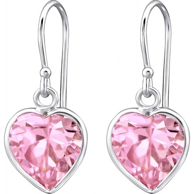 Bangles.cz růžové srdce 1215