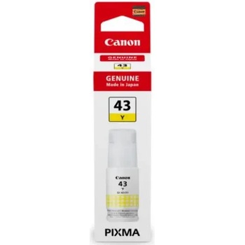 Image 1 of Canon БУТИЛКА МАСТИЛО ЗА CANON PIXMA G540/G640 - /43/ - GI-43Y (GI43Y) - Ink Bottle - Yellow - PN 4689C001 (201CANGI43Y)