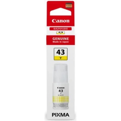 Canon БУТИЛКА МАСТИЛО ЗА CANON PIXMA G540/G640 - /43/ - GI-43Y (GI43Y) - Ink Bottle - Yellow - PN 4689C001 (201CANGI43Y)