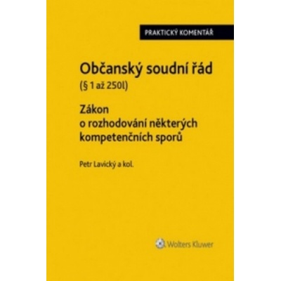 Občanský soudní řád Zákon o rozhodování některých kompetenčních sporů