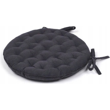 PODUŠKA NA STOLIČKU okrúhla PREŠÍVANÁ Ø 40 cm mäkká