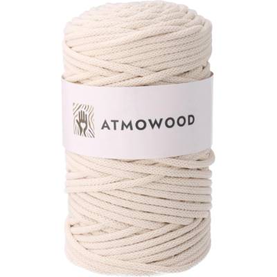 Atmowood příze 5 mm - přírodní