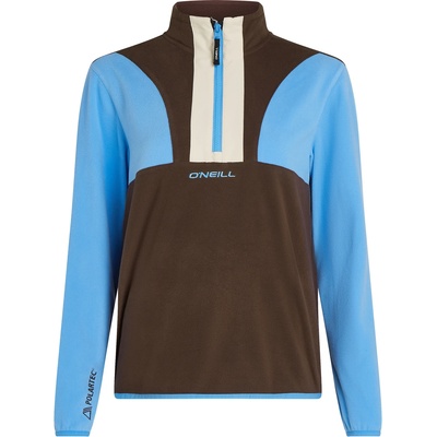 O'Neill Дамски поларен пуловер O'neill Women's FWC' Cruz Triple Polartec HZ Fleece Fleece jumper - Blue Poppy Colour Block (105-6931-0213)