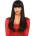 Leg Avenue Bangin' long straight wig black