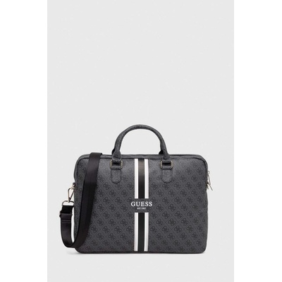 Guess PU 4G Printed Stripes Computer Bag 15/16" Black GUCB15P4RPSK