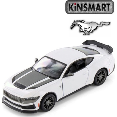 Kinsmart Ford Mustang Dark Horse bílý 1:38