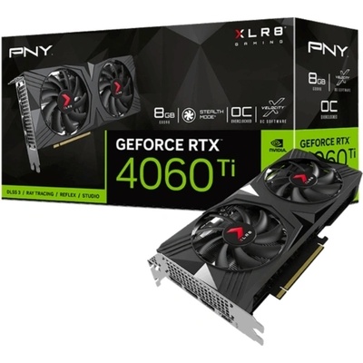 PNY GeForce RTX 4060 Ti 8GB VERTO OC Dual Fan (VCG4060T8DFXPB1-O)