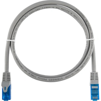 Nikomax NMC-PC4SA55B-020-GY Patch S/FTP CAT6a PVC 2m šedý