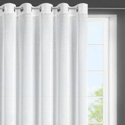ZÁCLONA NADINE 300X150 CM BIELA