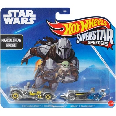 Mattel Hot Wheels Superstar Speeders Star Wars The Mandalorian and Grogu