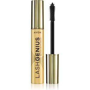 Avon Lash Genius Multitask & Multiply спирала за обем, извиване и разделяне на мигли 5 в 1 цвят Blackest Black 10ml
