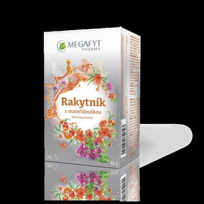 Megafyt Čaj Rakytník s mateřídouškou 20 x 2 g