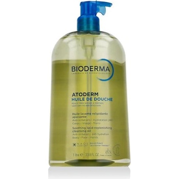 BIODERMA Atoderm Soothing Lipid-Replenishing Cleansing Oil 1000 ml успокояващо и подхранващо душ олио за много суха и чувствителна кожа унисекс