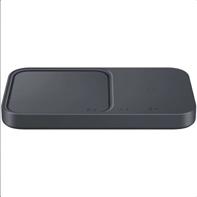 Samsung Super Fast Wireless Charger Duo EP-P5400BBEGEU - двойна поставка (пад) с бързо безжично зареждане за Samsung смартфони и Qi съвместими устройства (черен)