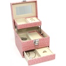 JKBox Pink SP252 A5 šperkovnice