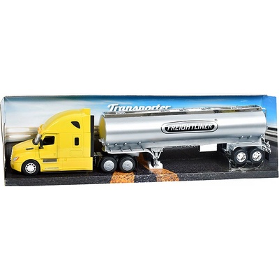Welly Freightliner Cascadia tahač s přívěsem cisternou 1:32