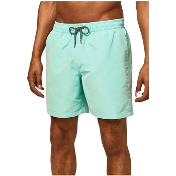 Hackett Бански гащета Hackett Solid swimming shorts - Blue (Aqua)