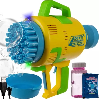 Bublifuk LED pištoľ Kruzzel