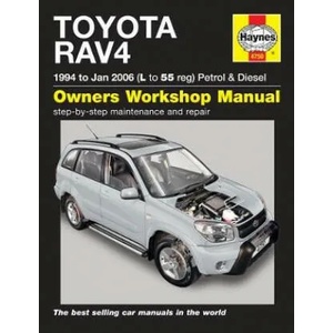 Toyota RAV4 Petrol & Diesel (94 - Jan 06) L to 55 | Haynes (ISBN: 9781785210181)