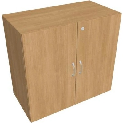 Hobis Policová skriňa Drive, zámok, 80x74x42 cm, dub/dub