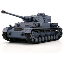 Torro RC tank Pz.Kpfw IV Ausf.F2 sivý RTR BB+IR PRO 1:16
