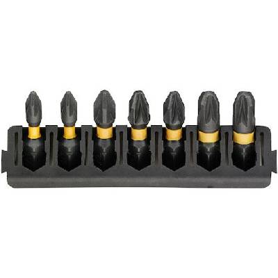 25 мм държач за 7 бита + битове DT70812 (DT70812)