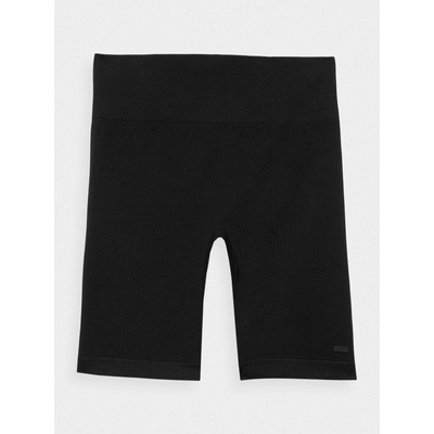4F dámske legínové kraťasy na jogu US WSS24TFSHF498 deep black
