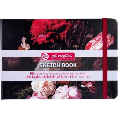 Talens Art Creation 9314255M Skicár 80 14,8 x 21 cm 140 g Flowers