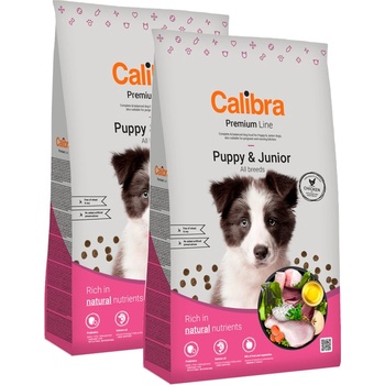 Calibra Dog Premium Line Puppy & Junior new 2 x 12 kg
