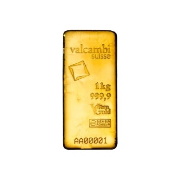Valcambi zlatý zliatok 1 kg