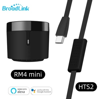 Image 1 of BroadLink Универсално Wi-Fi IR дистанционно BroadLink RM4 Mini със сензор HTS2 (6924826704222)