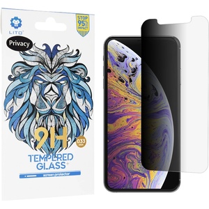 LITO Протектор за iPhone XS Max / iPhone 11 Pro Max - Lito 2.5D Classic Glass - Privacy